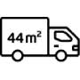 Verhuiswagen 44m³